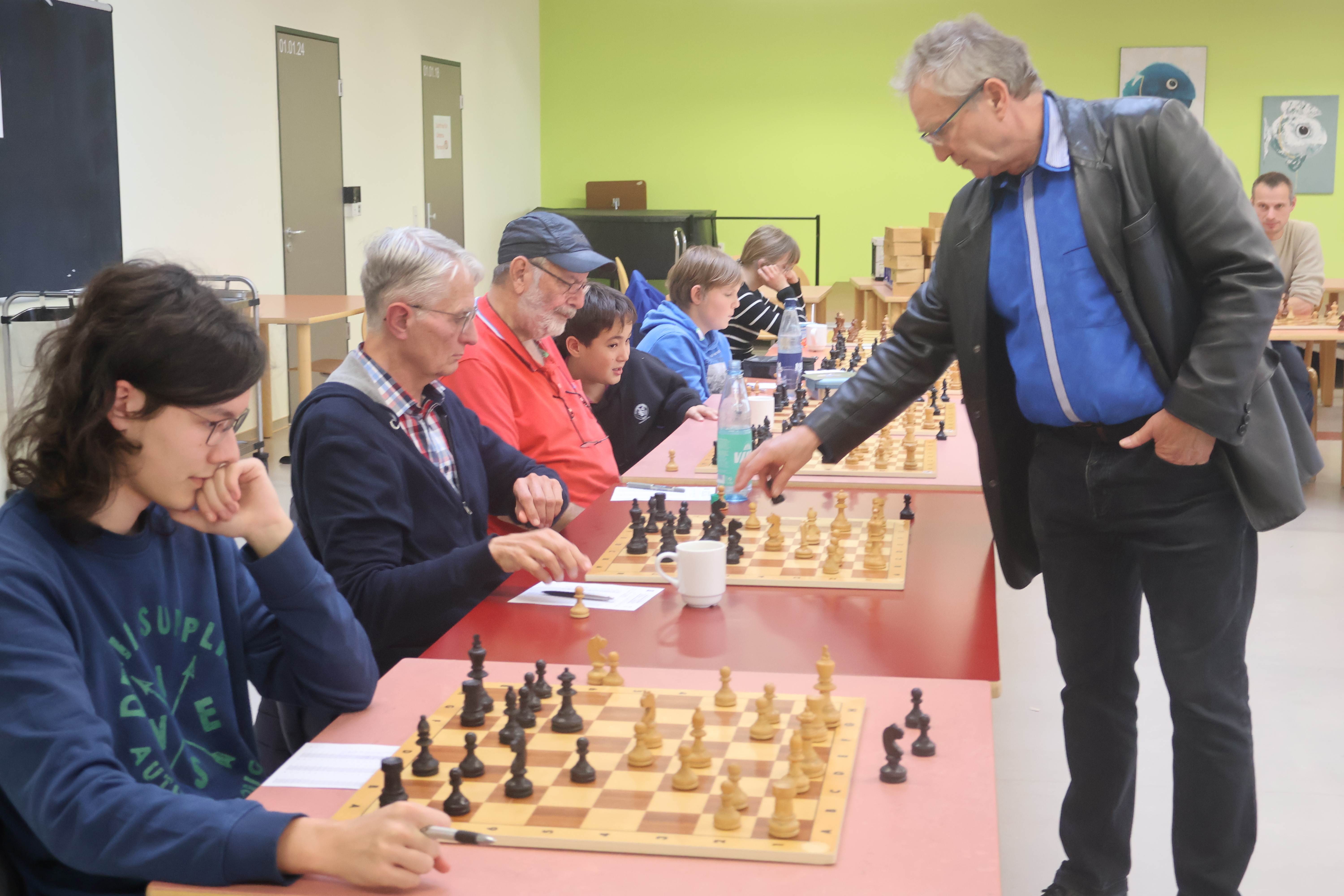 Großmeistersimultan Thomas Pähtz